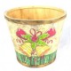 Wooden Christmas Bell Pot Cover